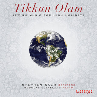 the album cover for Stephen Kalm - Tikkun Olam - Jewish Music For High Holidays