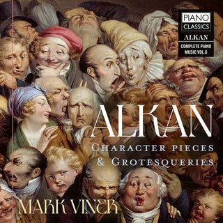 the album cover for Alkan / Viner - Character Pieces & Grotesqueries