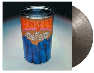 Chicken Shack- 40 Blue Fingers Freshly Packed & Ready To Serve - Limited 180-Gram Silver & Black Marble Colored Vinyl