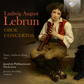 the album cover for Lebrun / King / Janacek Philharmonic Orchestra - Oboe Concertos