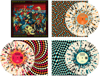 the album cover for King Gizzard & The Lizard Wizard - Live In Brussels 19 [Colored Vinyl] (Uk)