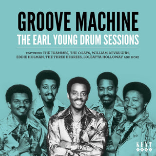 the album cover for Groove Machine: Earl Young Drum Sessions / Various - Groove Machine: Earl Young Drum Sessions / Various