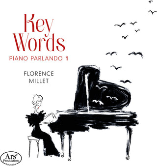 the album cover for Ablinger / Janacek / J Bach .S. / Millet - Key Words - Piano Parlando 1