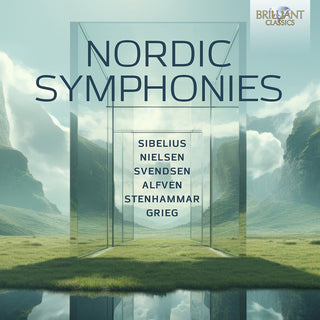the album cover for Alfven / Stenhammar / Malmo Symphony Orchestra - Nordic Symphonies