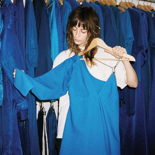 Faye Webster- Underdressed at the Symphony (Blue Chandelier Splatter LP)