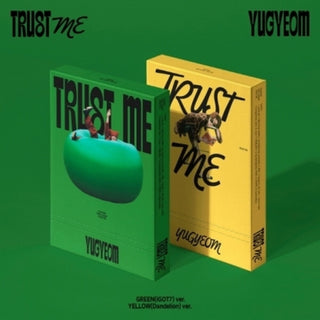 the album cover for Yugyeom - Trust Me (W/Book) (Post) (Stic) (Phob) (Phot)