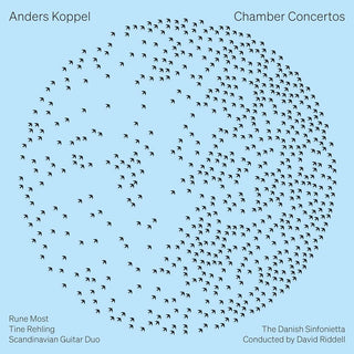 the album cover for Koppel / Scandinivian Guitar Duo - Chamber Concertos