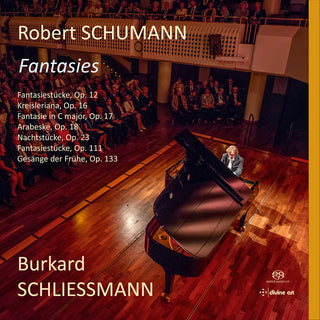the album cover for Schumann / Schliessmann - Fantasies (Hybr)