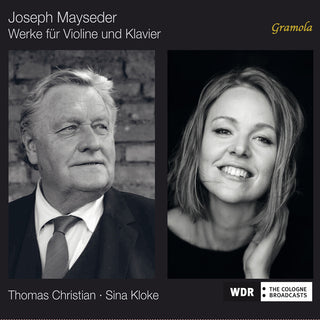 the album cover for Mayseder / Kloke / Christian - Violin & Piano