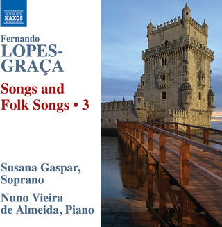 the album cover for Lopes-Graca / Gaspar / Nuno Vieira De Almeida - Songs & Folksongs, Vol. 3