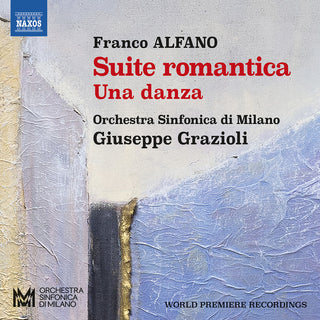 the album cover for Alfano / Rabagliati / Grazioli - Suite Romantica Una Danza Divertimento