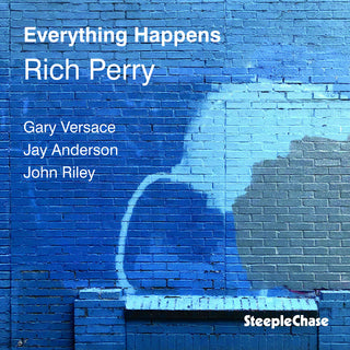 the album cover for Rich Perry - Everything Happens