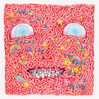 the album cover for Ronker - Fear Is A Funny Thing, Now Smile Like A Big Boy