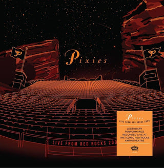 the album cover for Pixies - Live From Red Rocks 2005 [Deluxe] (Gate) (Uk)