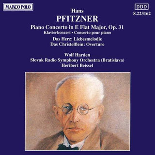 the album cover for Pfitzner / Beissel / Csr So / Harden - Piano Concerto, Op 31 / Das Christelflein Overture