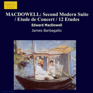 the album cover for Macdowell - Piano Music 4