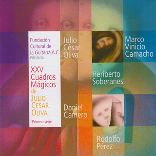 the album cover for J. Oliva - XXV Cuadros Magicos De Julio C&eacute;sar Oliva
