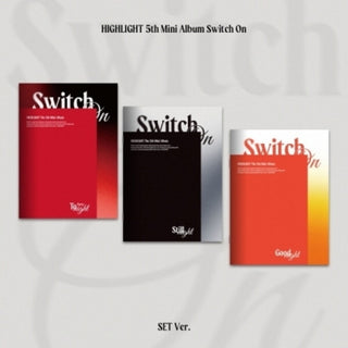 the album cover for Highlight - Switch On - Random Cover (W/Book) (Post) (Stic)