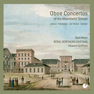 the album cover for Lebrun / Holzbauer / Meier - Oboe Concertos Of The Mannheim School