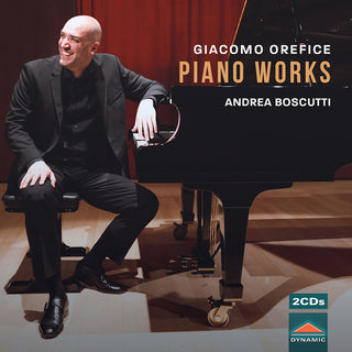 the album cover for Giacomo Orefice  / Boscutti,Andrea - Piano Works