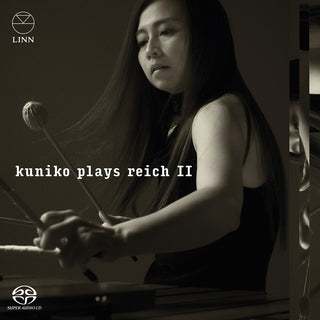 the album cover for Reich / Kuniko - Kuniko Plays Reich Ii
