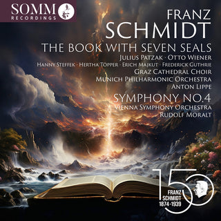 the album cover for Schmidt / Patzak / Wiener / Moralt - Book With Seven Seals Symphony No. 4
