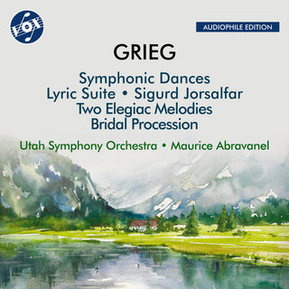 the album cover for Grieg / Abravanel / Utah Symphony Orchestra - Symphonic Dances Op. 64 Bridal Procession