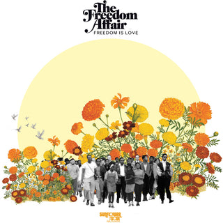 the album cover for Freedom Affair - Freedom Is Love (Blk) (Can)