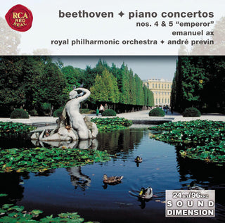 the album cover for Emanuel Ax - Con Pno 4/5