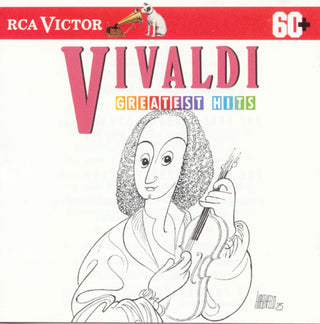 the album cover for A. Vivaldi - Greatest Hits