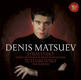 the album cover for Denis Matsuev - Three Movements From Petrouchka / Seasons