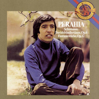 the album cover for Schumann / Perahia - Davidsbundlertanze / Fantasiestucke