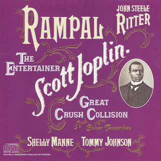 the album cover for Jean-Pierre Rampal - Plays Joplin