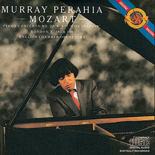 the album cover for Murray Perahia - Concerto Nos 26 Two Rondos