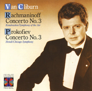 the album cover for Van Cliburn - Piano Concerto 3