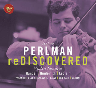 the album cover for Itzhak Perlman - Perlman Rediscovered [Remastered]
