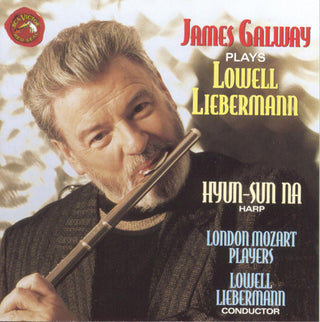 the album cover for James Galway - Music Of Liebermann