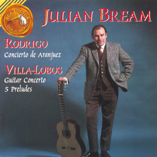 the album cover for Rodrigo/Villa-Lobos - Concierto De Aranjuez