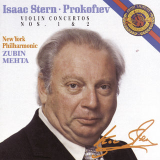 the album cover for Isaac Stern - Violin Concertos 1 & 2