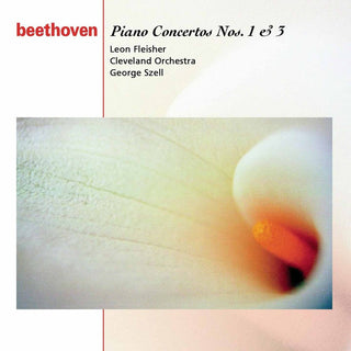 the album cover for Beethoven / Fleisher / Szell / Cleveland Orchestra - Piano Concerti 1 & 3