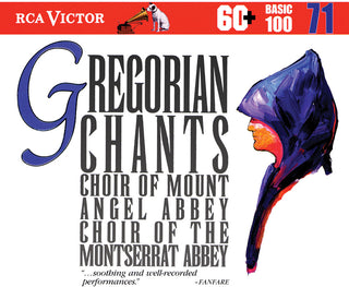 the album cover for Cor MonÃ stic De L'abadia De Montserrat - Gregorian Chants