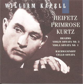 the album cover for WILLIAM KAPELL - Volume 7: Sonata 3 / Sonata 1 / Sonata Op 19