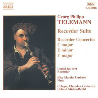 the album cover for Daniel Rothert - Suite & Concertos for Recorder