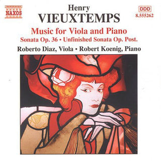the album cover for Roberto Diaz - Music for Viola & Piano