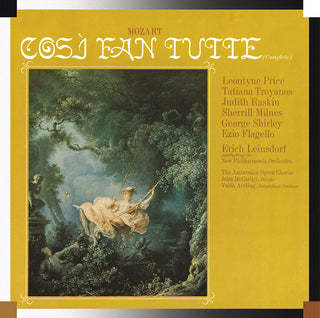 the album cover for Leontyne Price - Mozart: Cosi Fan Tutte / Various [Remastered]