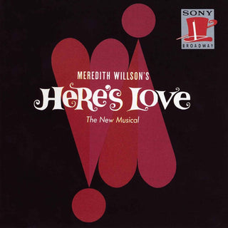 the album cover for 1963 Original Broadway Cast - Here's Love