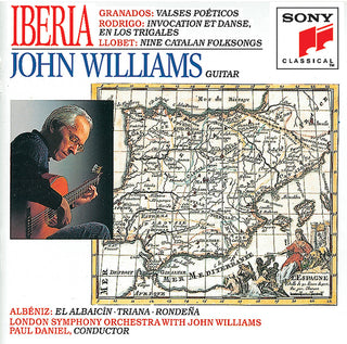 the album cover for John Williams - Iberia