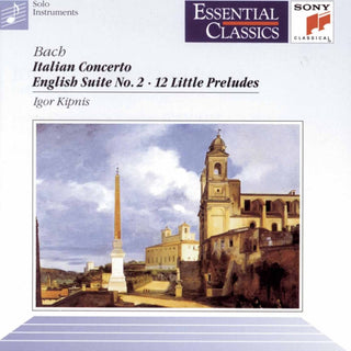the album cover for IGOR KIPNIS - Italian Concerto / English Suite 2