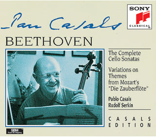 the album cover for Pablo Casals - Cello Sonatas Complete