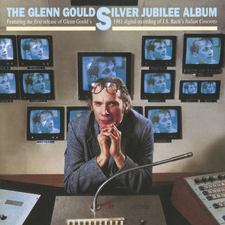 the album cover for Glenn Gould - Silver Jubilee Album